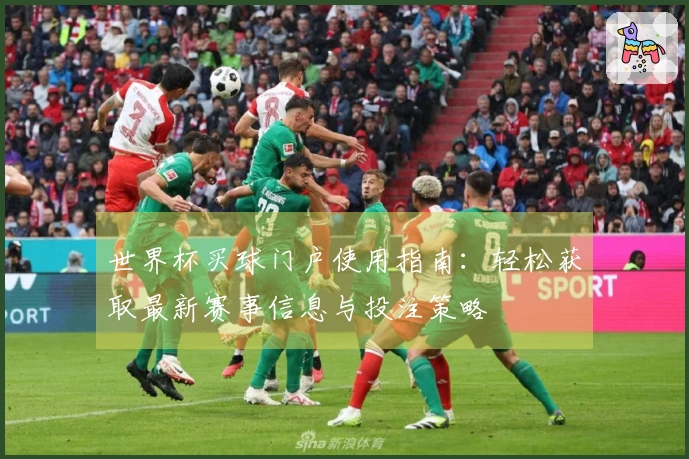 世界杯买球门户使用指南：轻松获取最新赛事信息与投注策略